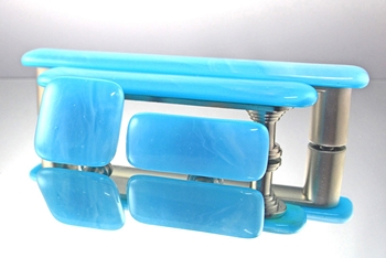 Blue Skies Handmade Glass Cabinet Hardware 