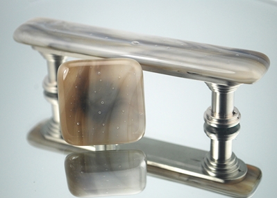 Driftwood Handmade Glass Cabinet Hardware glass knobs, glass pulls, cabinet hardware, glass drawer pulls